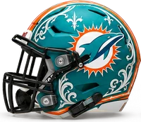 Miami Dolphins helmet