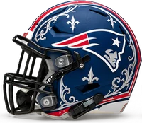 New England Patriots helmet