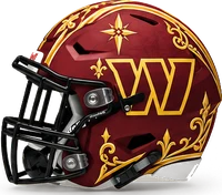Washington Commanders helmet