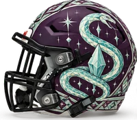 Glass Serpent helmet